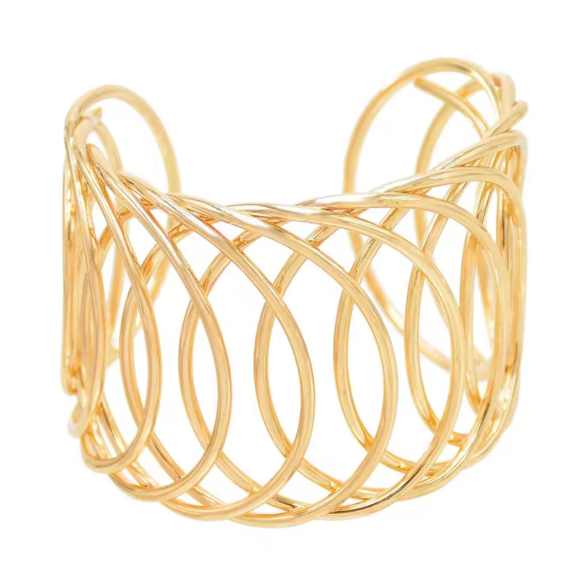 Gold Loop Bangle