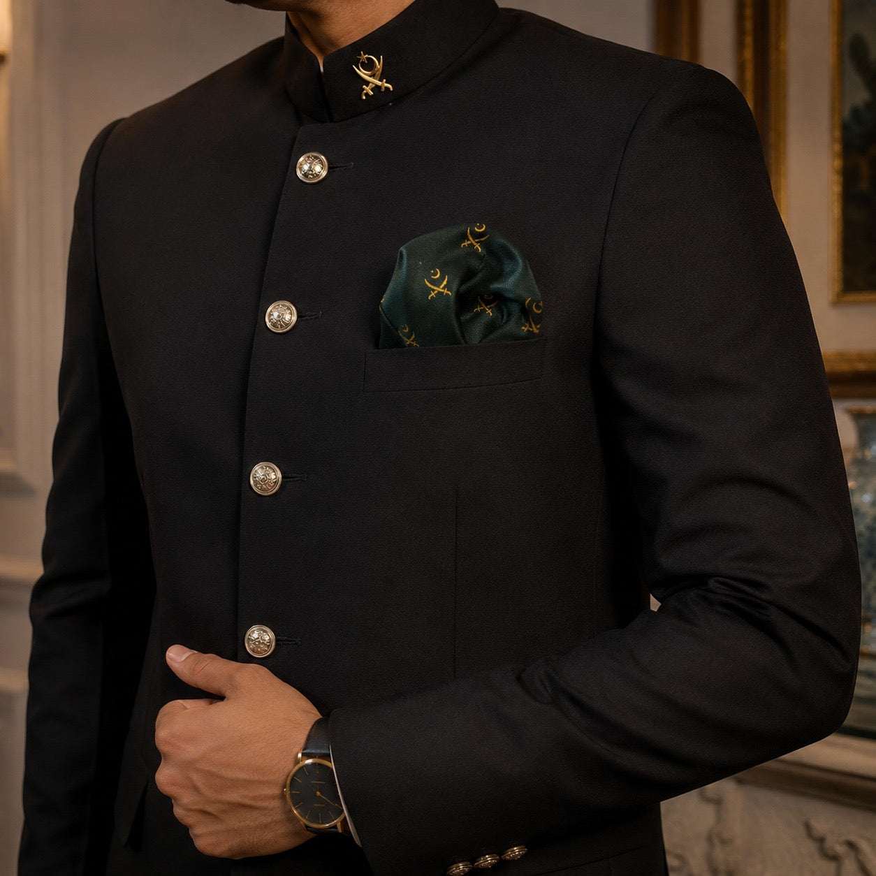 Heritage Pin + Pocket Square