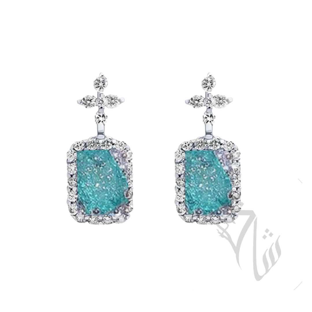Crushed Emerald Hanging