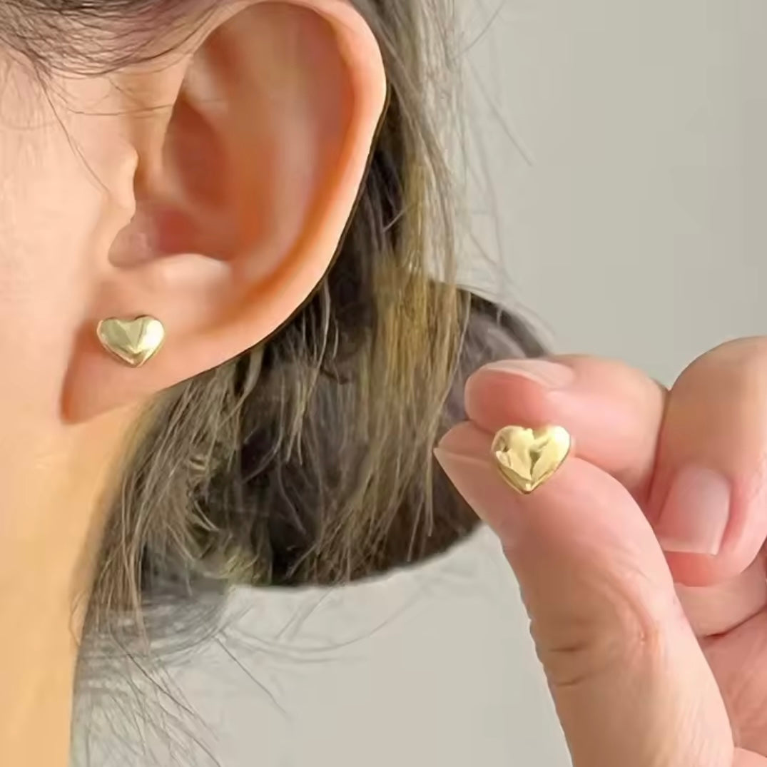 Mini Heart Studs