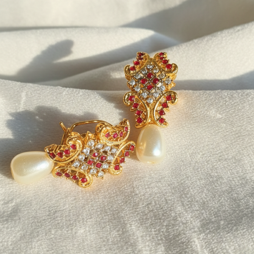 Ruby Gleam Studs