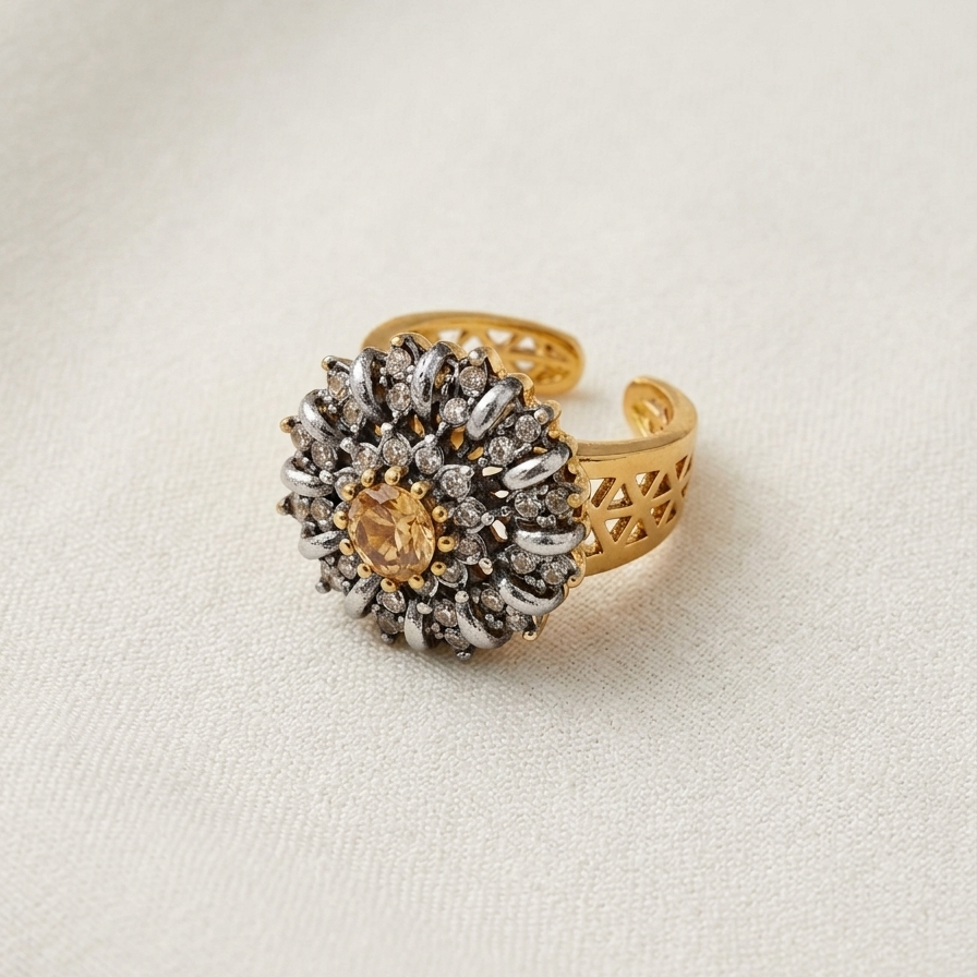 Champagne Grandeur Ring