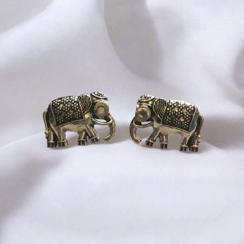 Zircon Hathi Studs