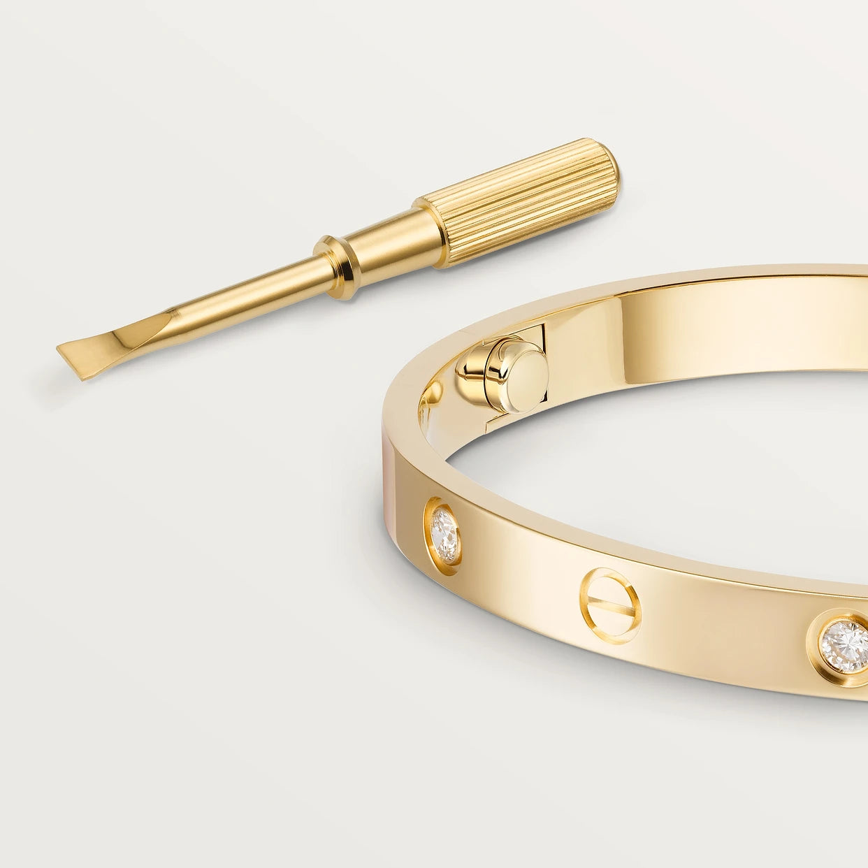 Love Bangle - Zircons