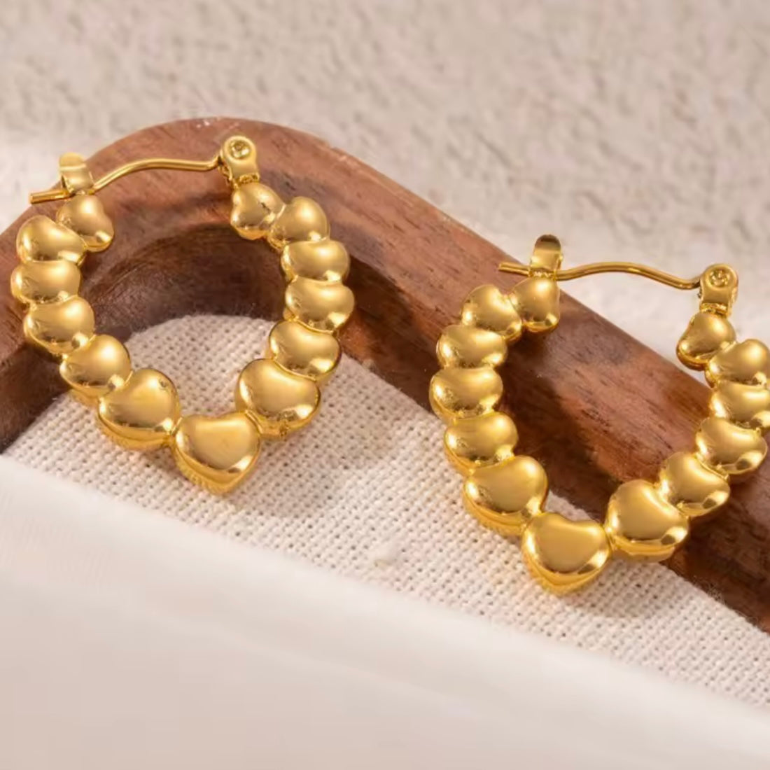 Bubble Heart Hoop