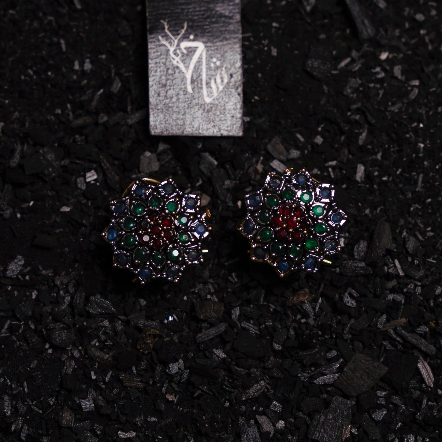 Multi Embellished Flower