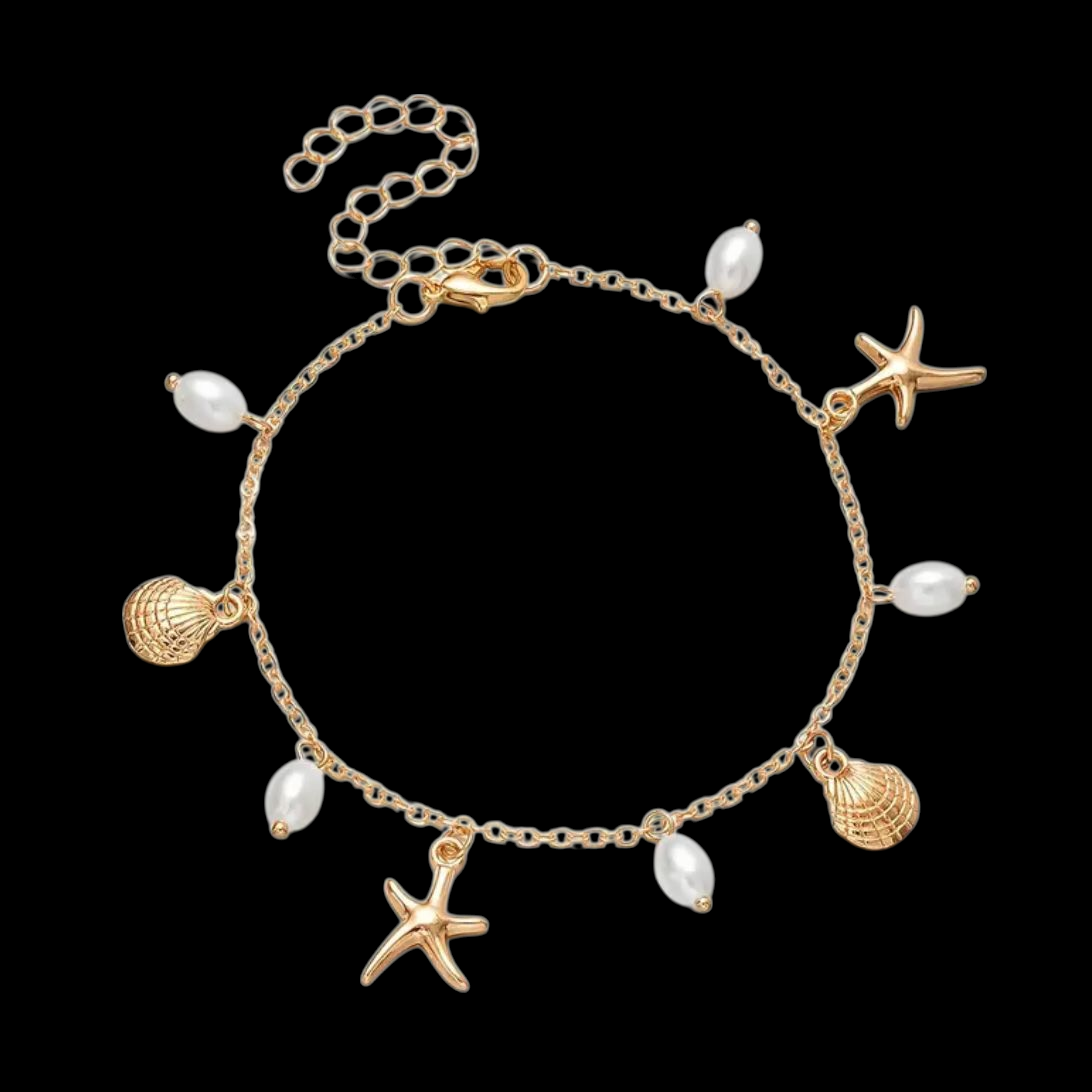 Seashore Charm Anklet