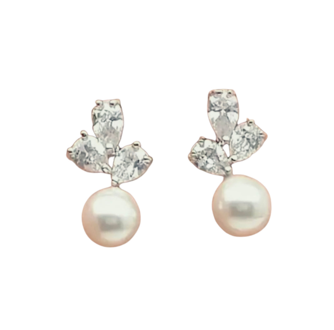 Triple Pear Zirconia