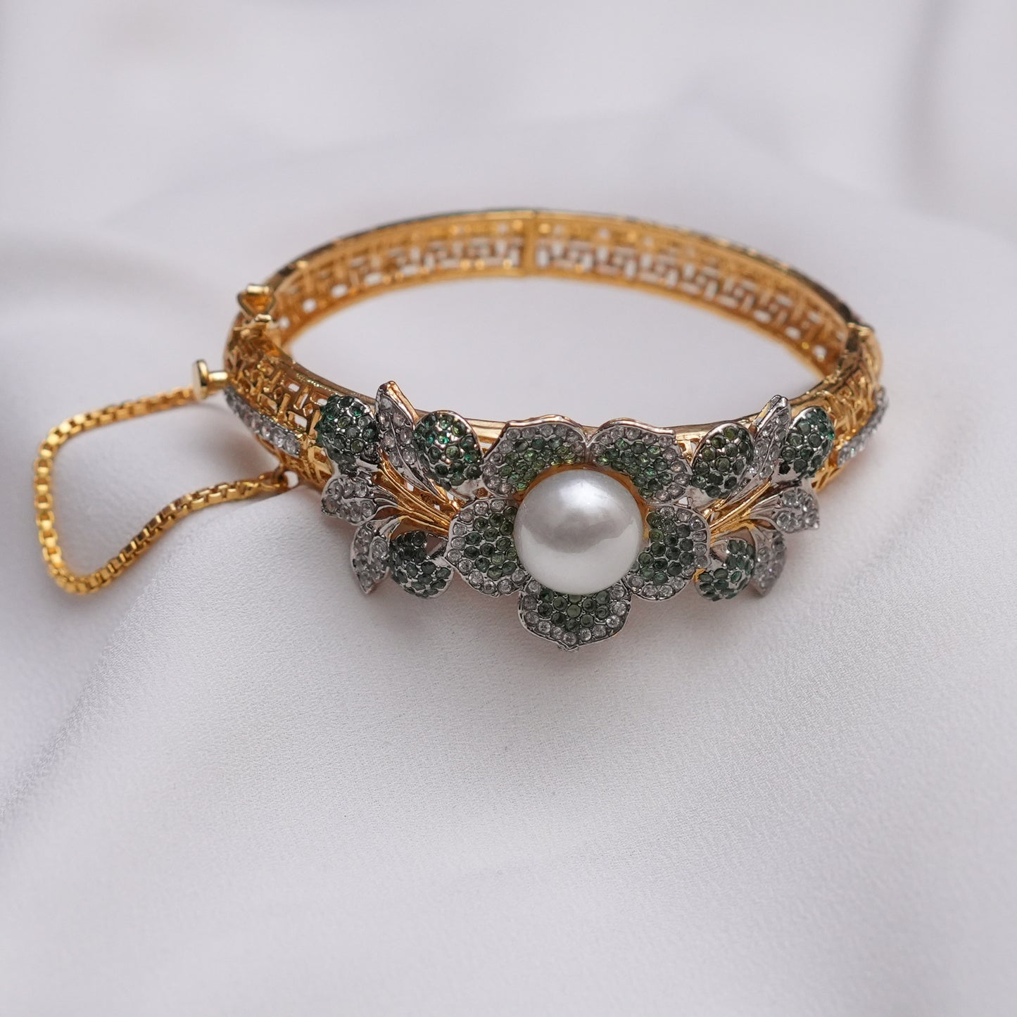 3D Floral Emerald
