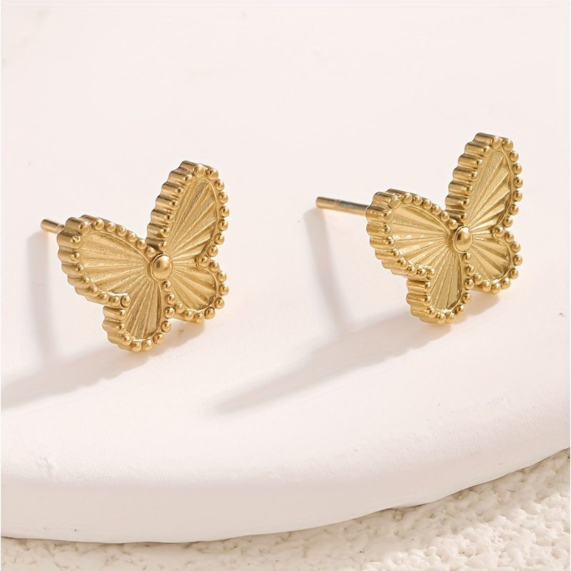 Vintage Butterfly Earrings