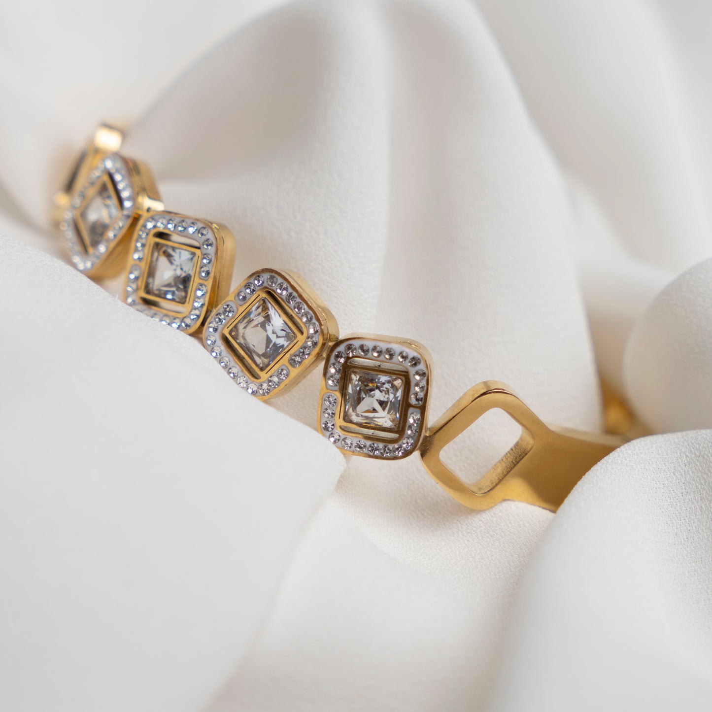 Cuban Zircon Bangle