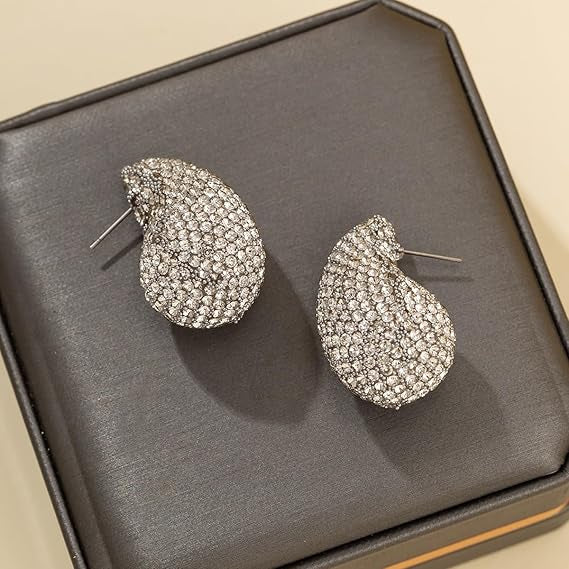 Tear Drop - Silver Zirconia