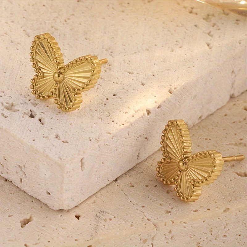 Vintage Butterfly Earrings