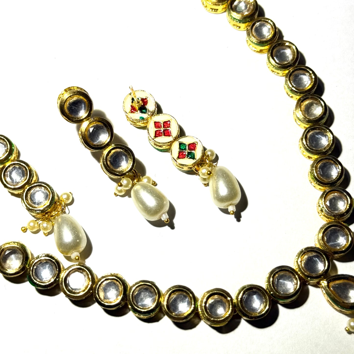 Gol Kundan Necklace