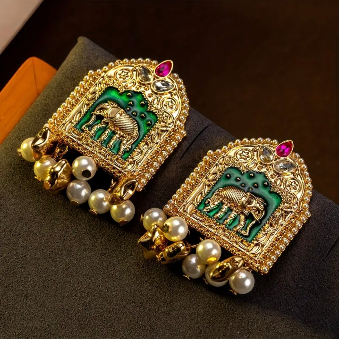 Zoe Elephant Earrings