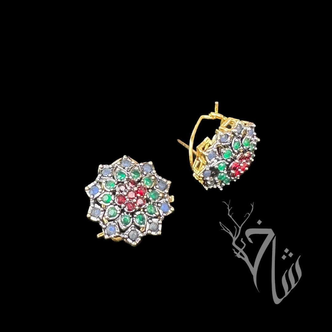 Multi Embellished Flower