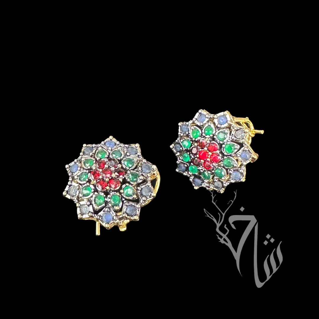 Multi Embellished Flower