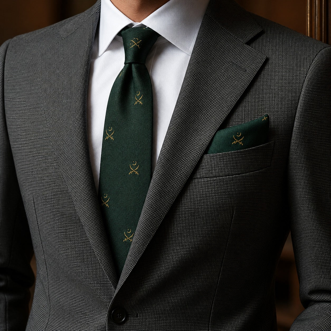 The Heritage Set (Tie+pocket square)