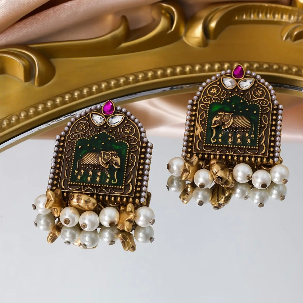Zoe Elephant Earrings