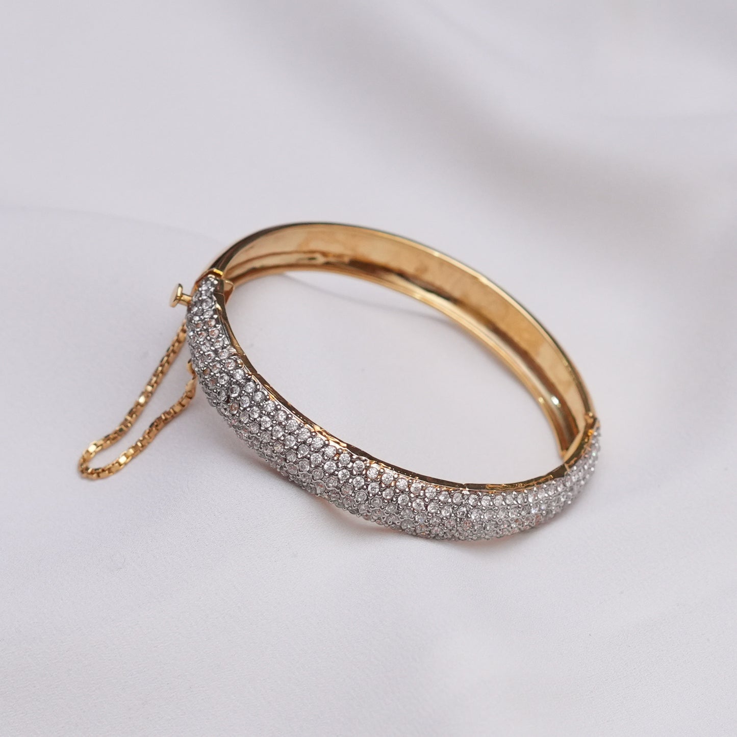 Serene Bangle Zircon