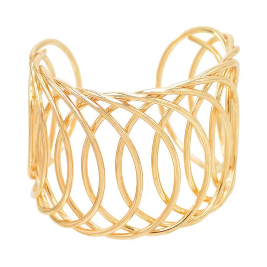 Gold Loop Bangle