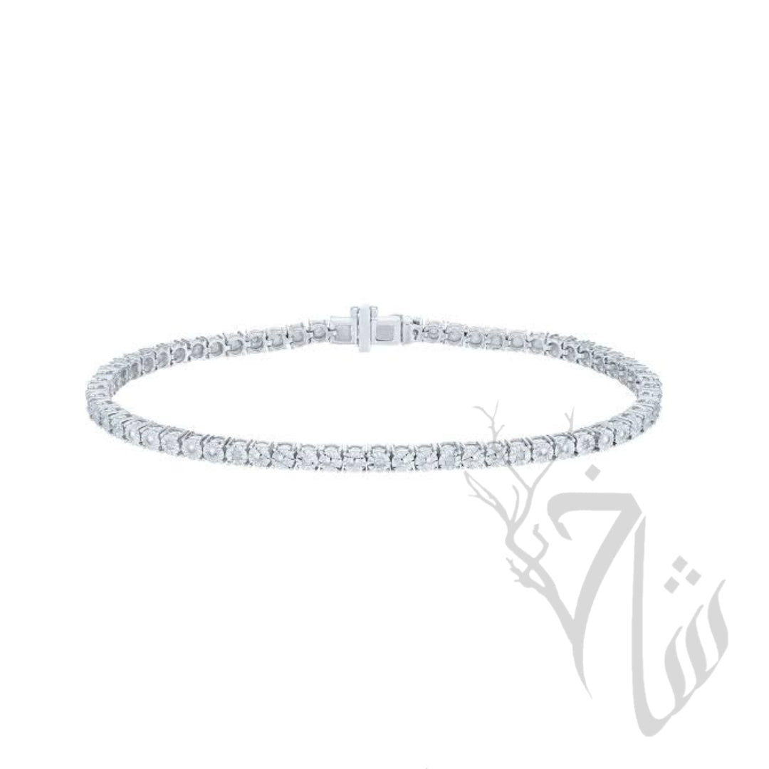 925 Zircon Tennis Bracelet