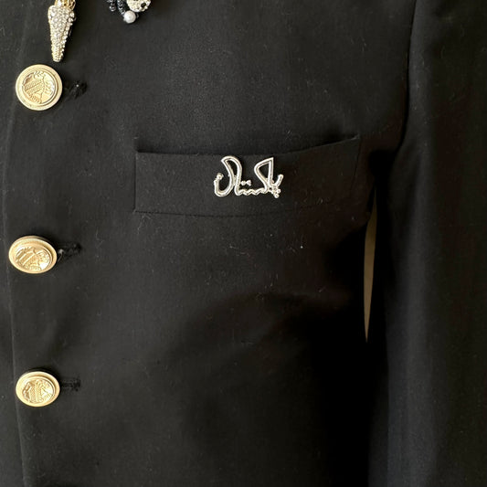 Pakistan Pin - Silver