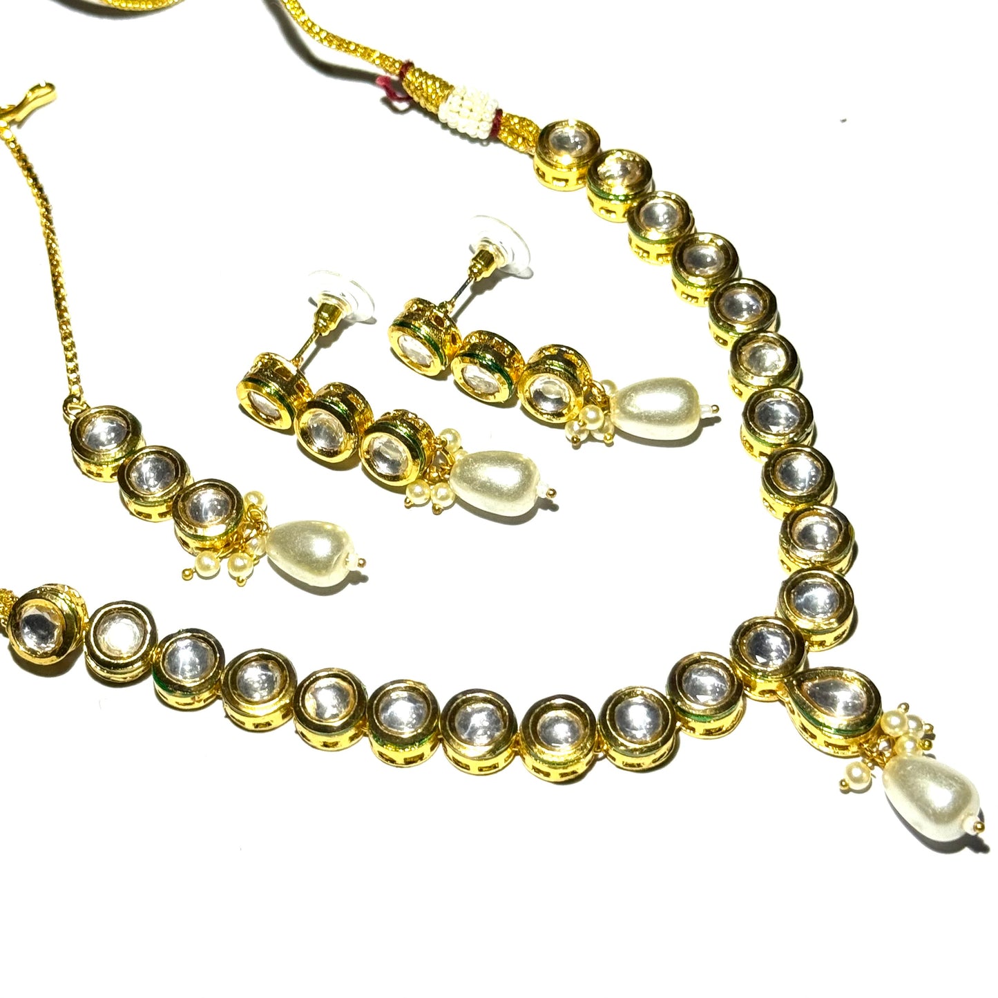 Gol Kundan Necklace