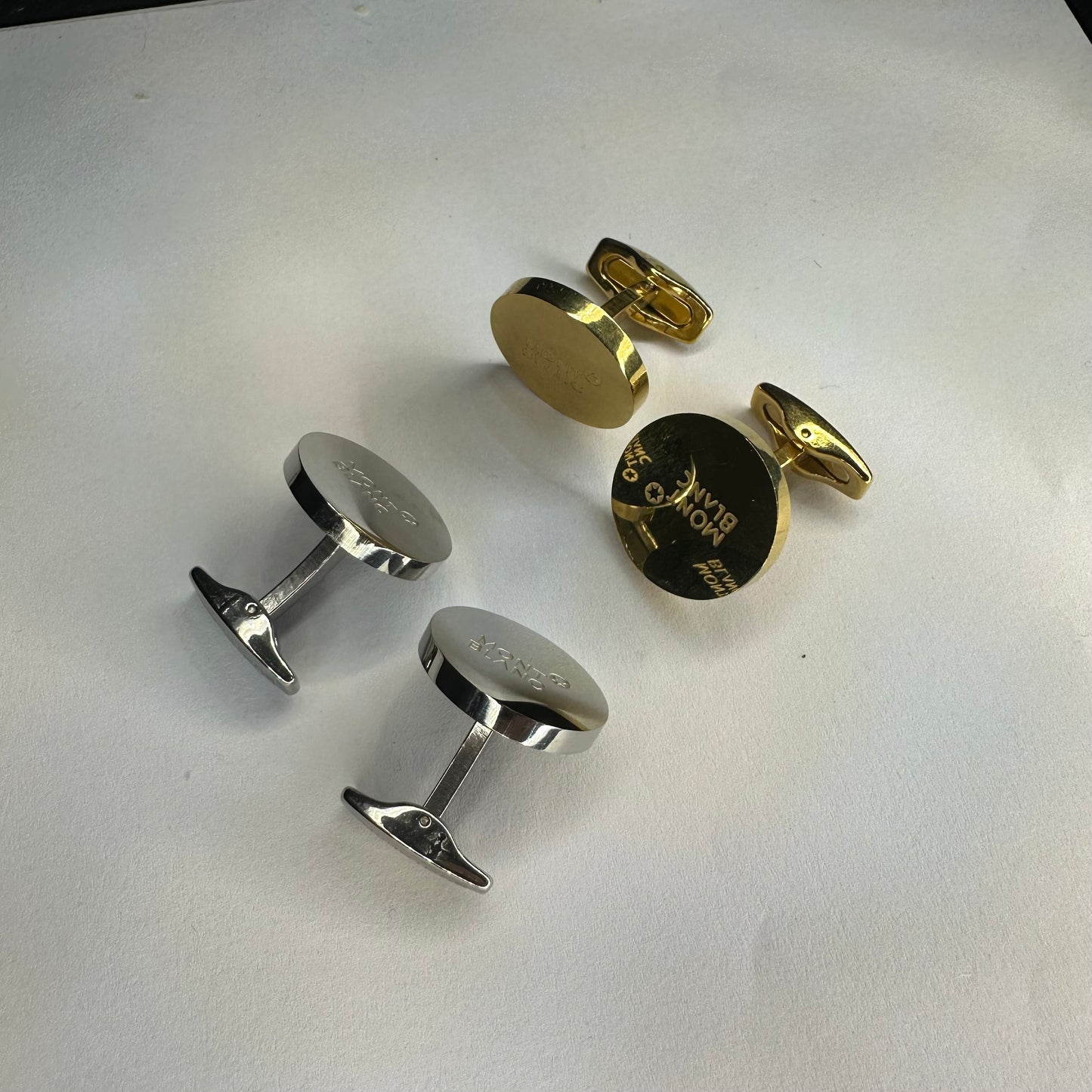 Mont Cufflinks - Silver