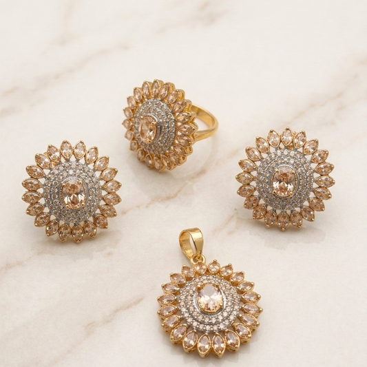Champagne Rosette