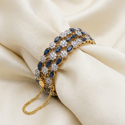 Crimson Sapphire Bangle