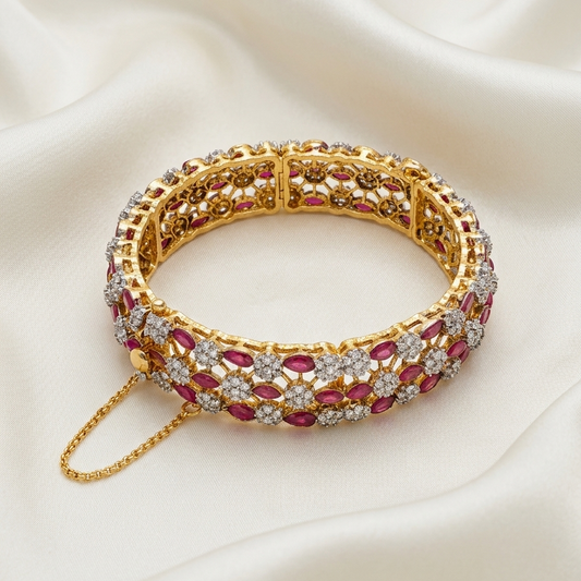 Crimson Fuchsia Bangle