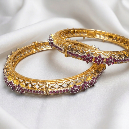 Fuchsia Vine Bangle