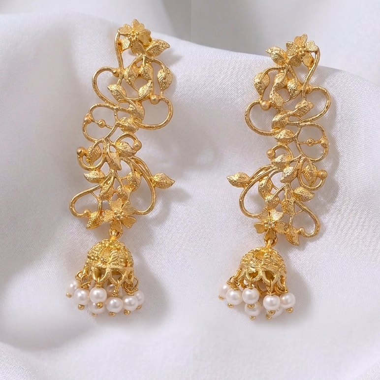 Vine Jhumka Earings
