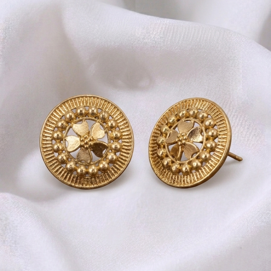 Medallion Stud
