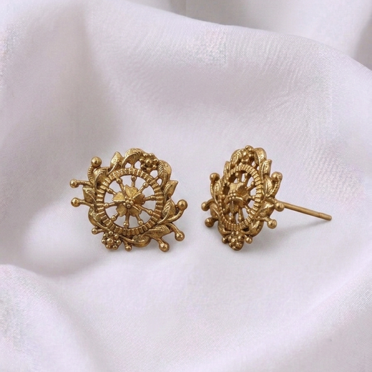 Floral Orbit Stud
