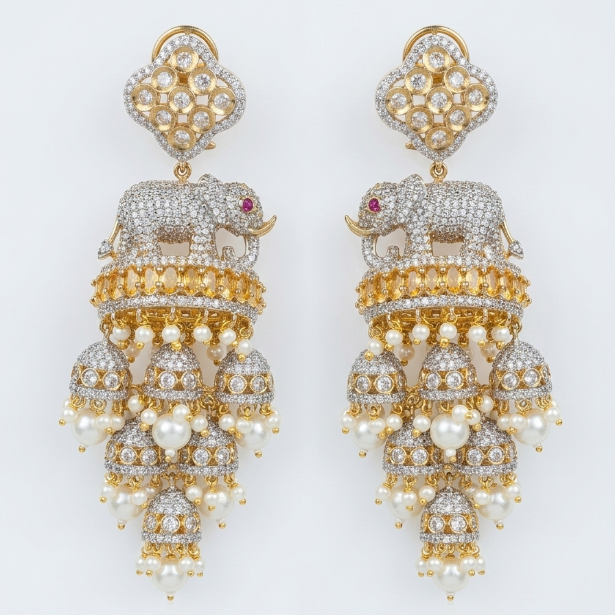 Gajrani Champagne Gleam