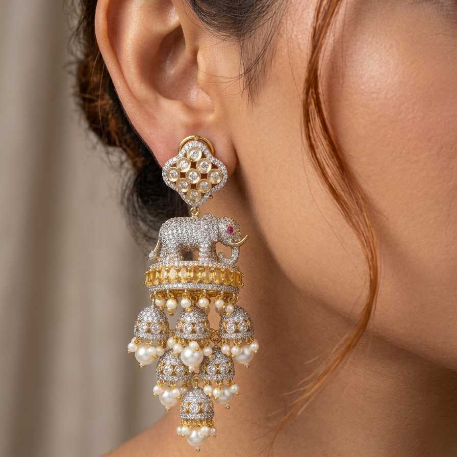 Gajrani Champagne Gleam
