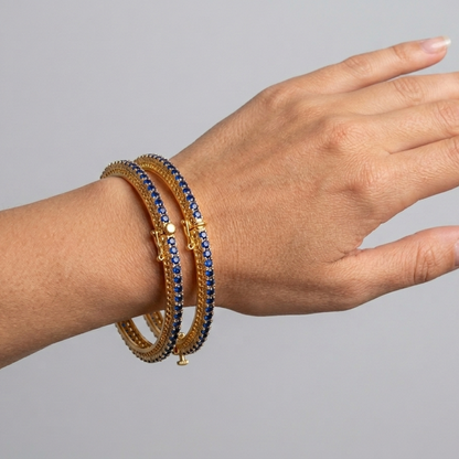 Luna Sapphire Bangle