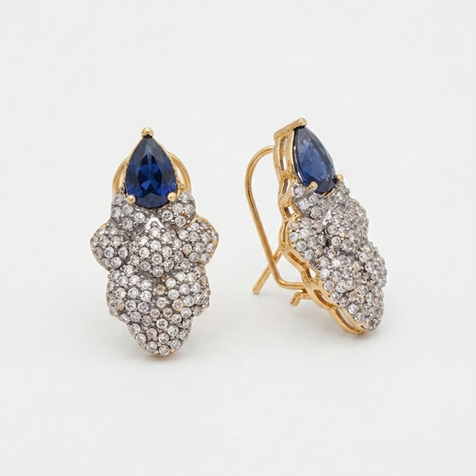Sapphire Petal Drops