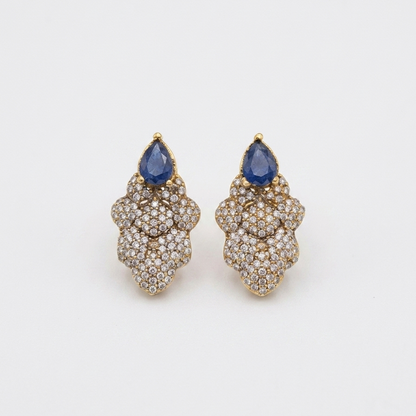 Sapphire Petal Drops