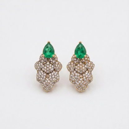 Emerald Petal Drops