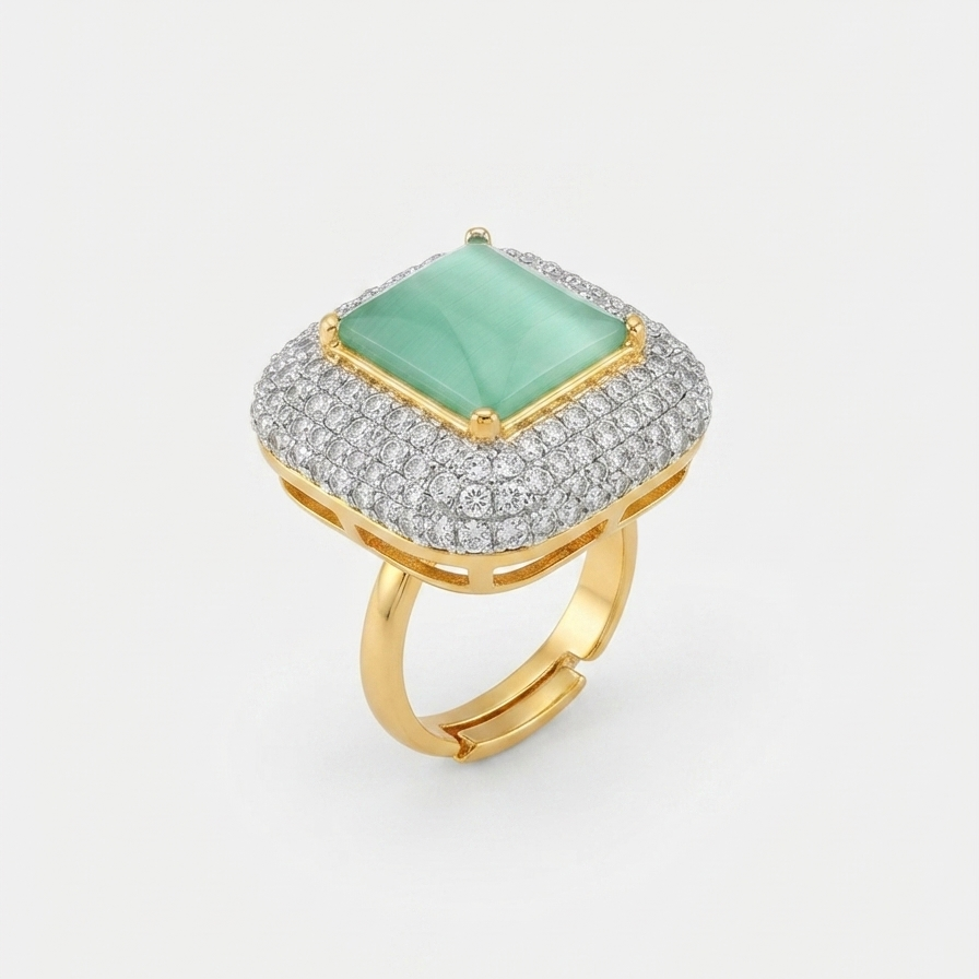 Mint Serenade Ring