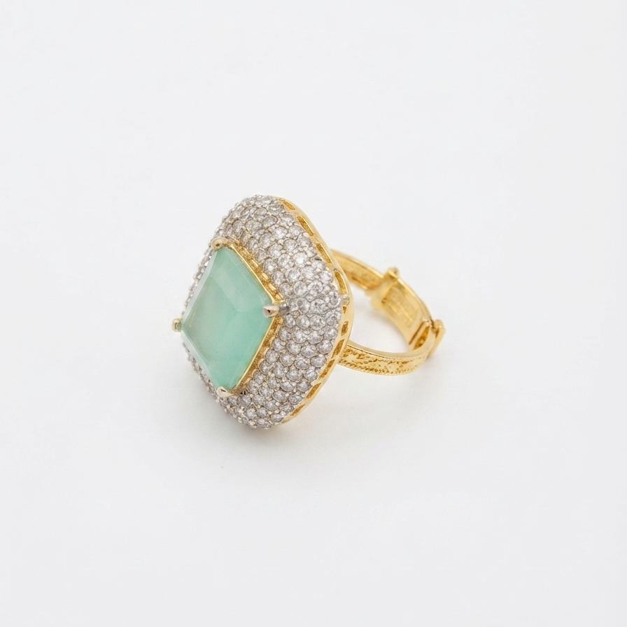 Mint Serenade Ring