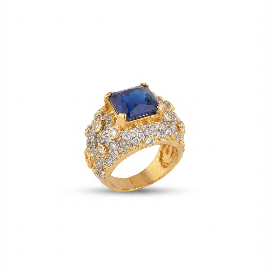 Sapphire Empress Ring