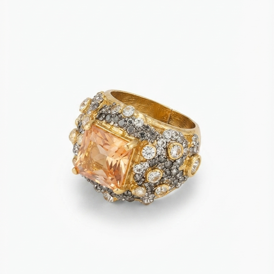 Champagne Empress Ring