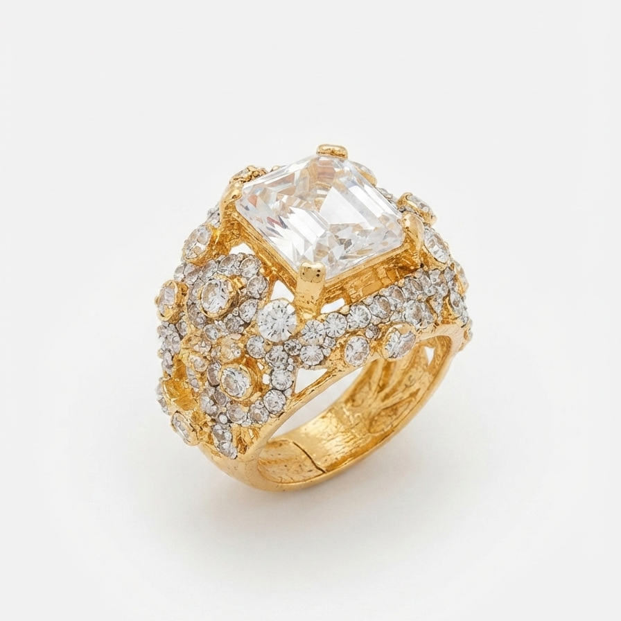 Zircon Empress Ring