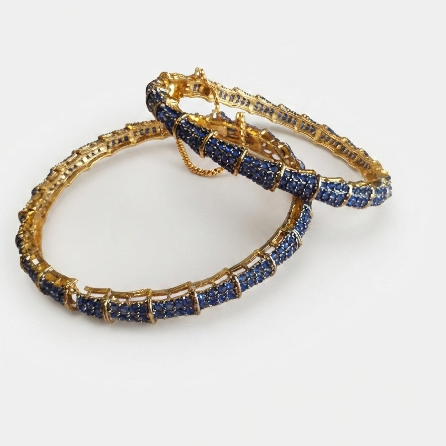 Gild Sapphire Bangle