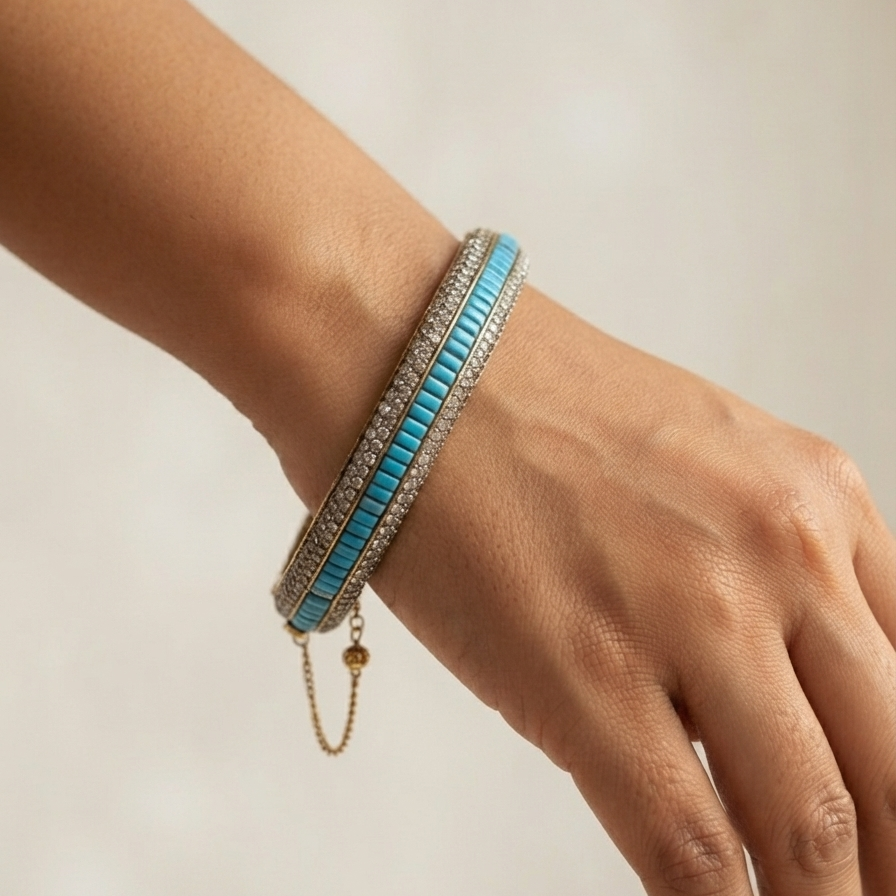 Feroza Ridge Bangle