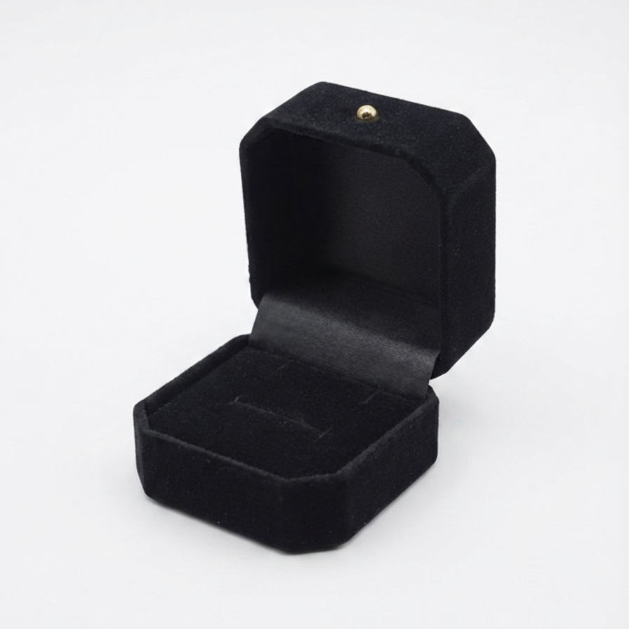Velvet Cresent Box